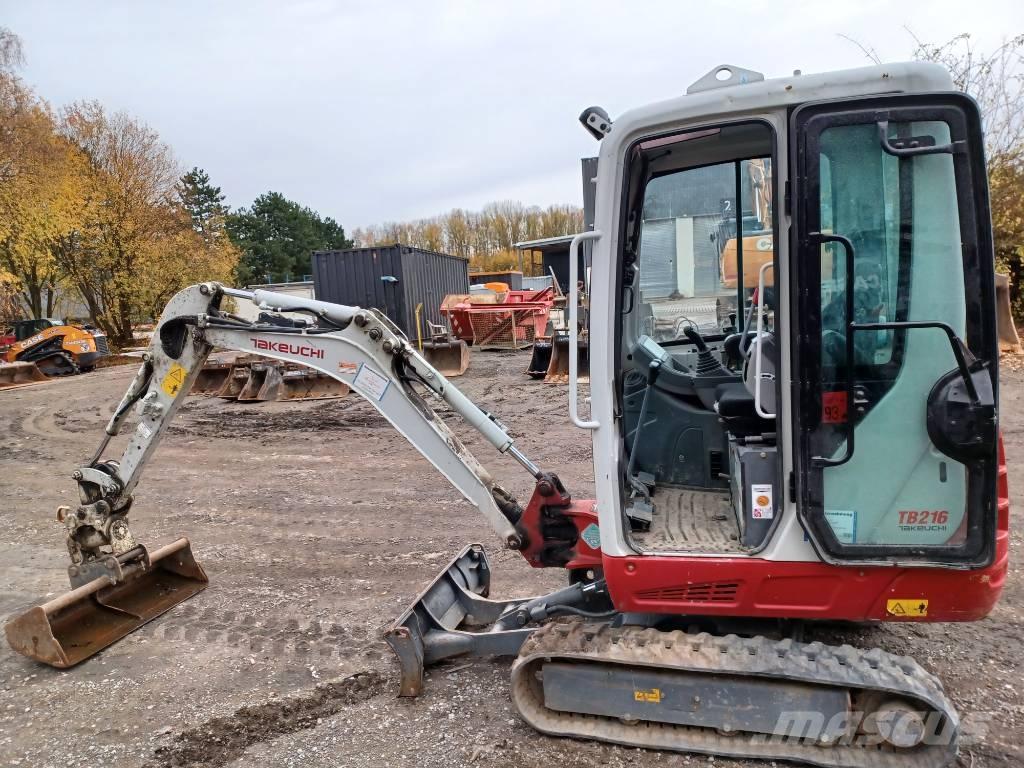 Takeuchi TB 216 Mini bageri <7t
