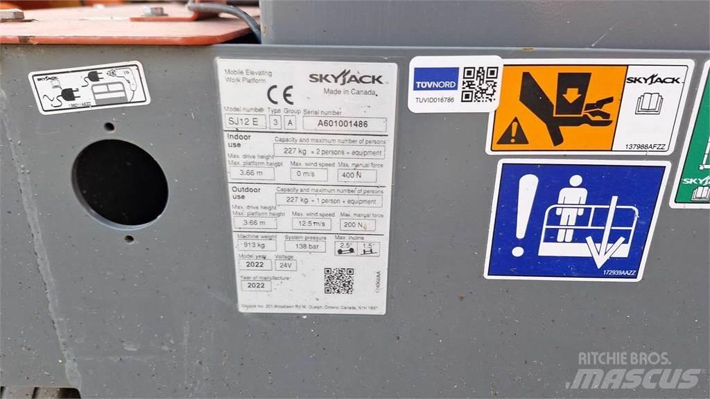 SkyJack SJ12 Ostali kranovi i platforme