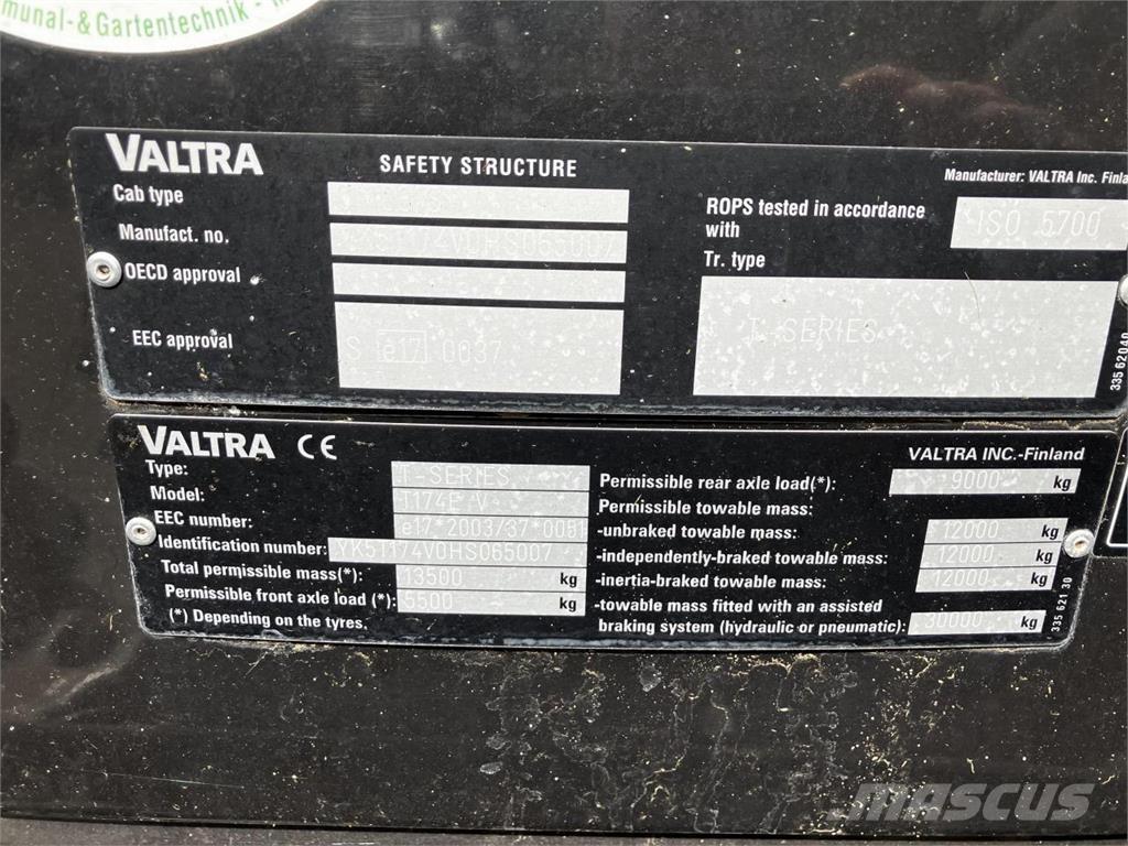 Valtra T174 Versu Traktori