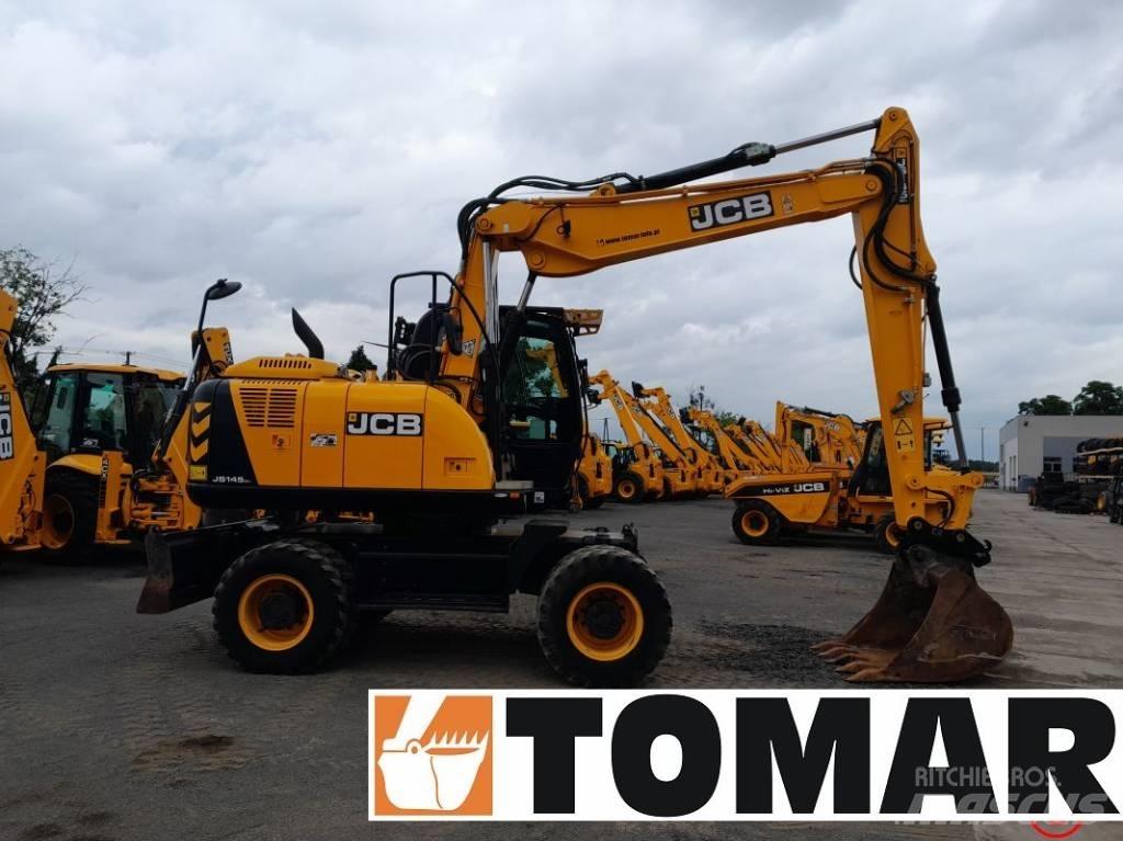 JCB JS 145 W Bageri na kotačima