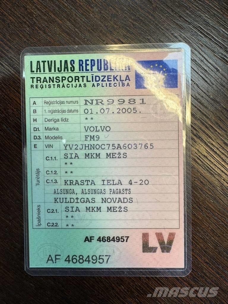 Volvo FM 9 Kamioni sa kranom