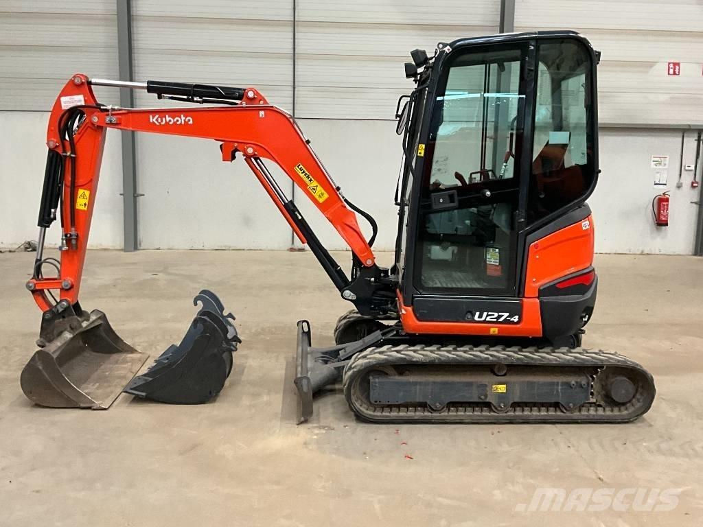 Kubota U 27-4 HI Mini bageri <7t