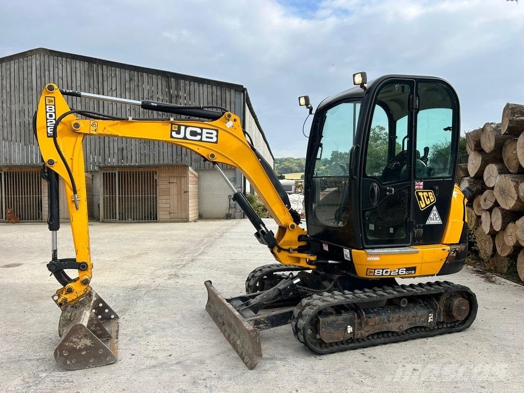 JCB 8026 CTS Mini bageri <7t