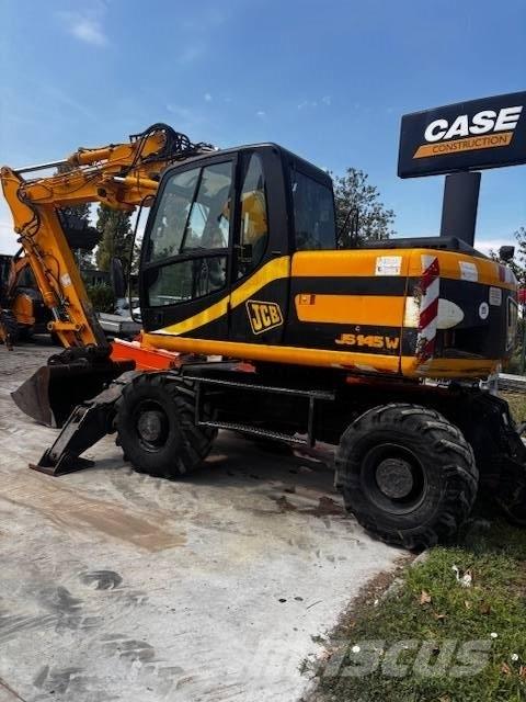 JCB JS 145 W Bageri na kotačima