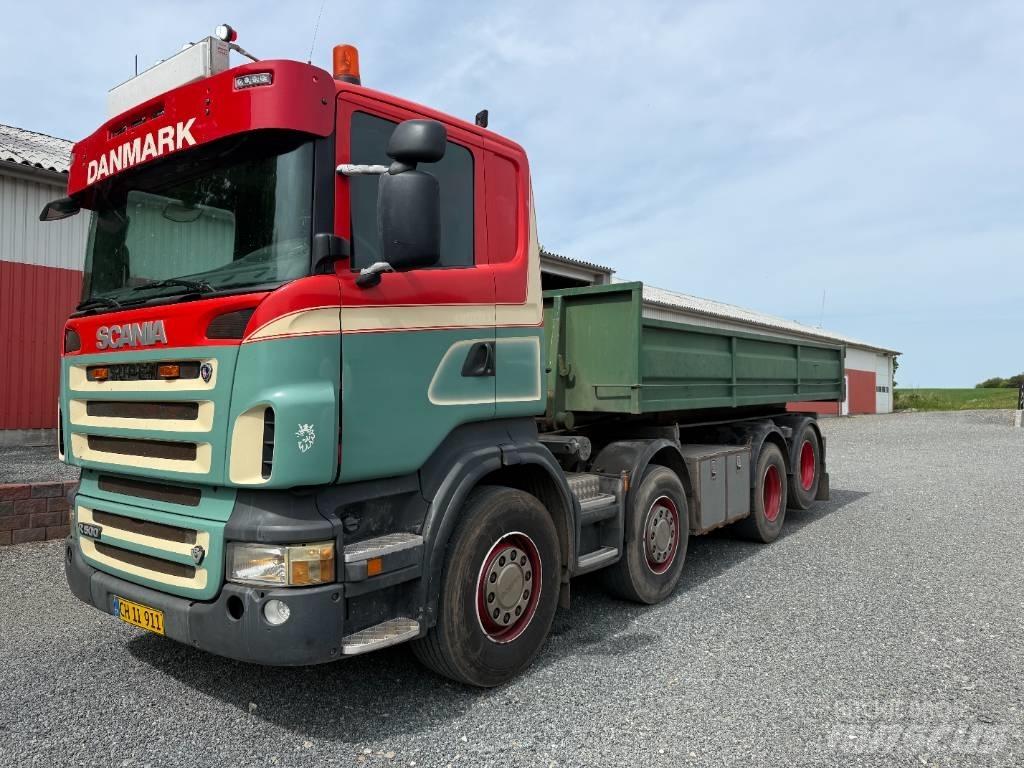 Scania R500 8x2 Demontažnii kamioni za podizanje kabela