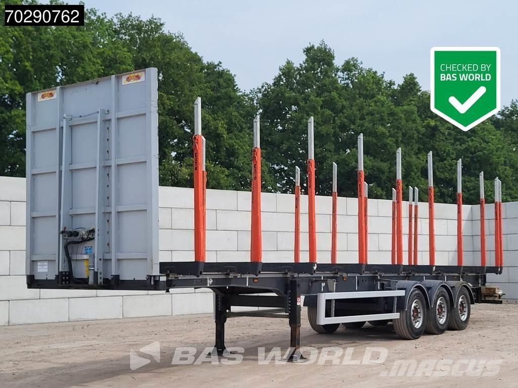 A&D LPRS24 3 axles Poluprikolice za drvo