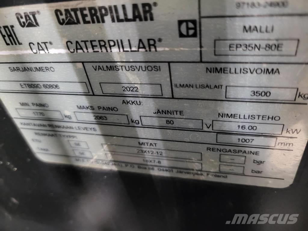 CAT EP 35 N Električni viličari