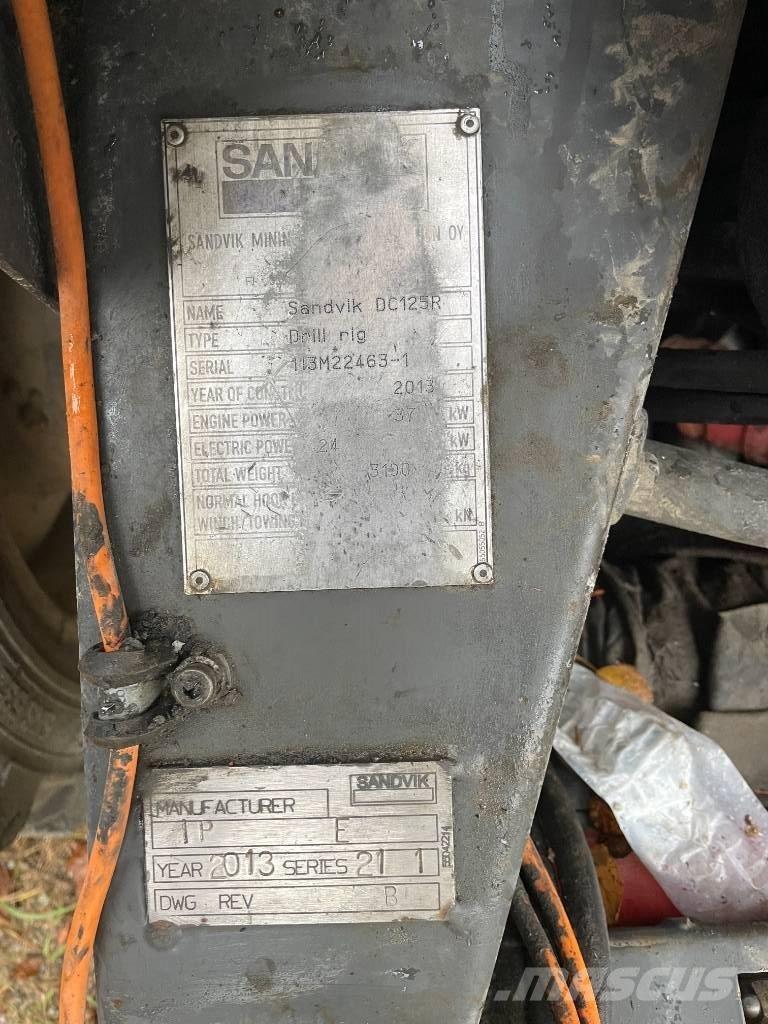 Sandvik DC125R Svrdla za površinske bušilice