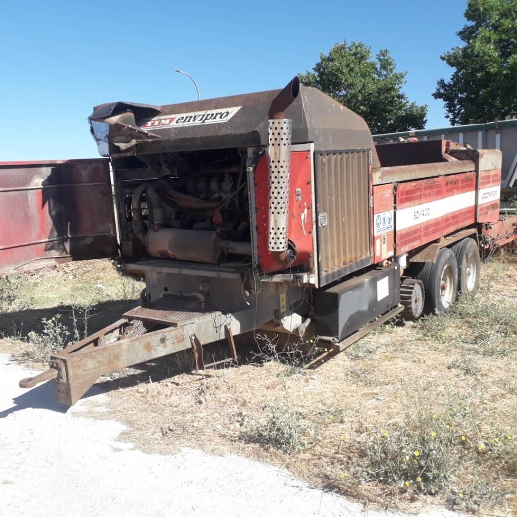 Tim ENVIPRO SD1400 Drobilice za drvo / čiperi