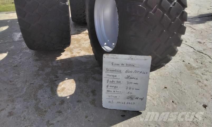 Alliance 600/55R26.5 Gume, kotači i naplatci