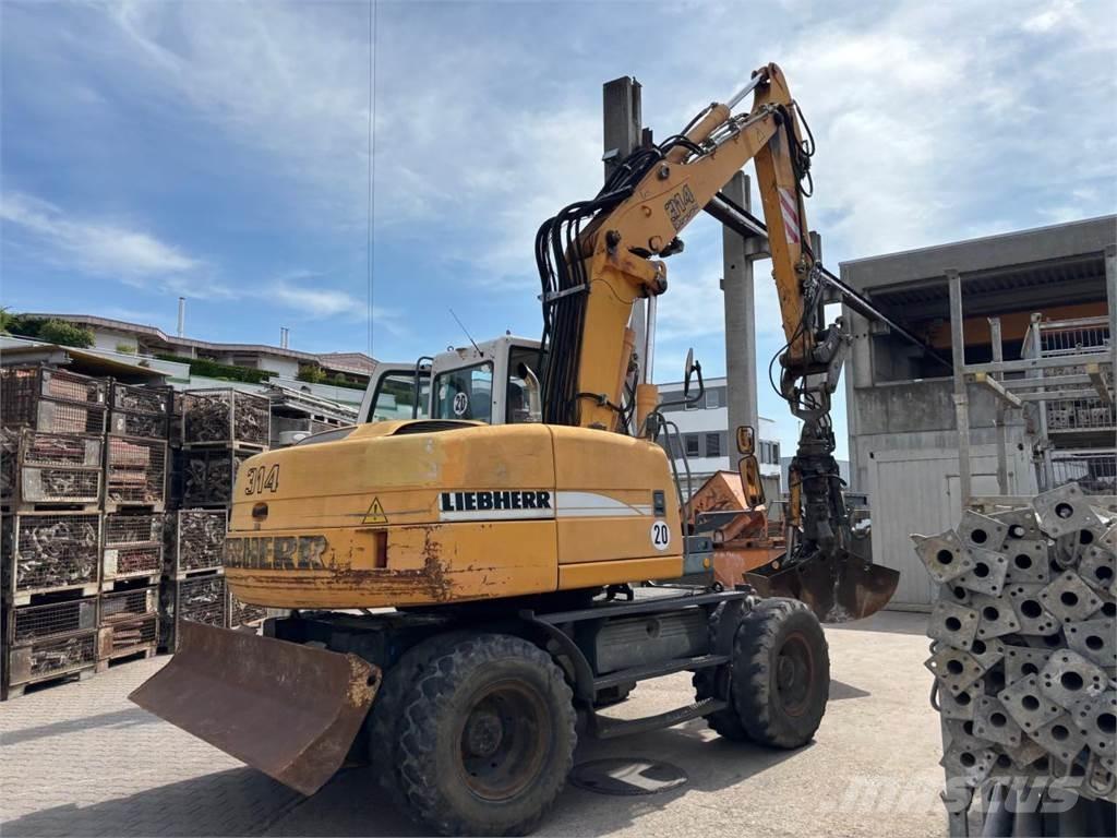 Liebherr A 314 Bageri na kotačima