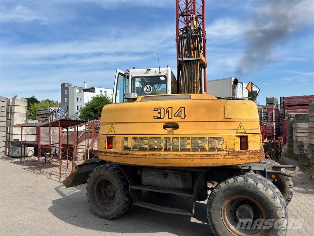 Liebherr A 314 Bageri na kotačima