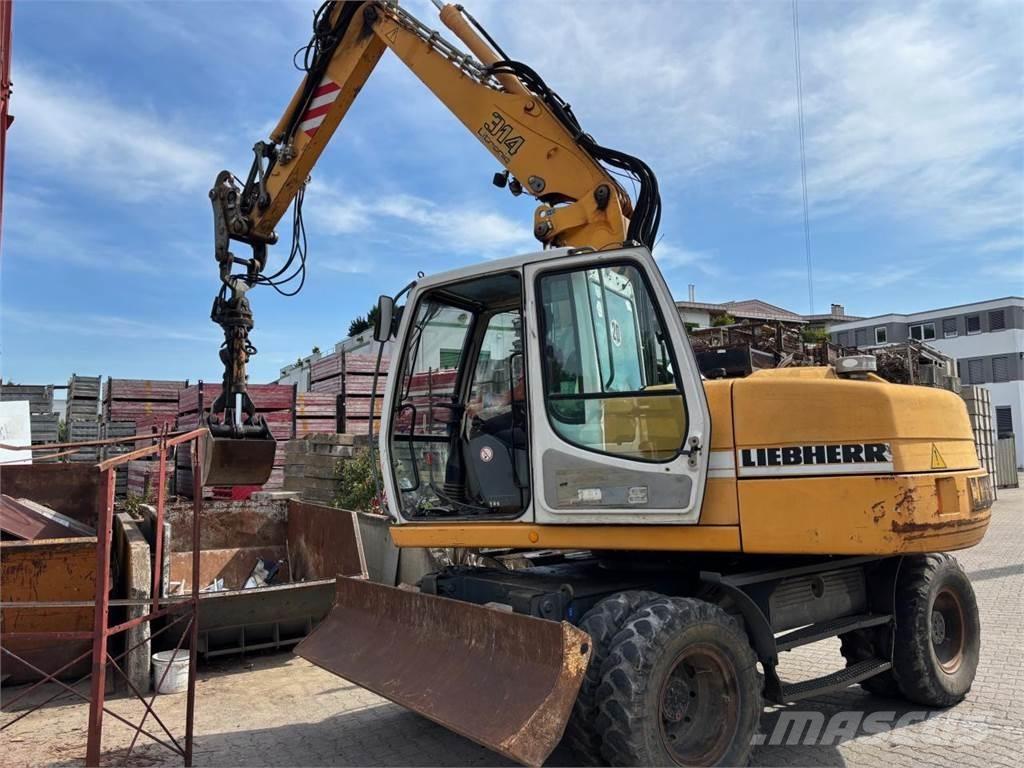 Liebherr A 314 Bageri na kotačima