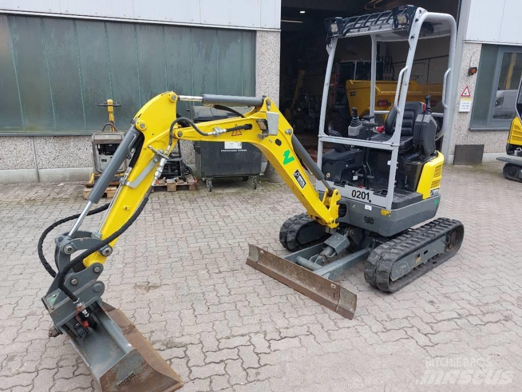 Wacker Neuson EZ17e Bageri gusjeničari