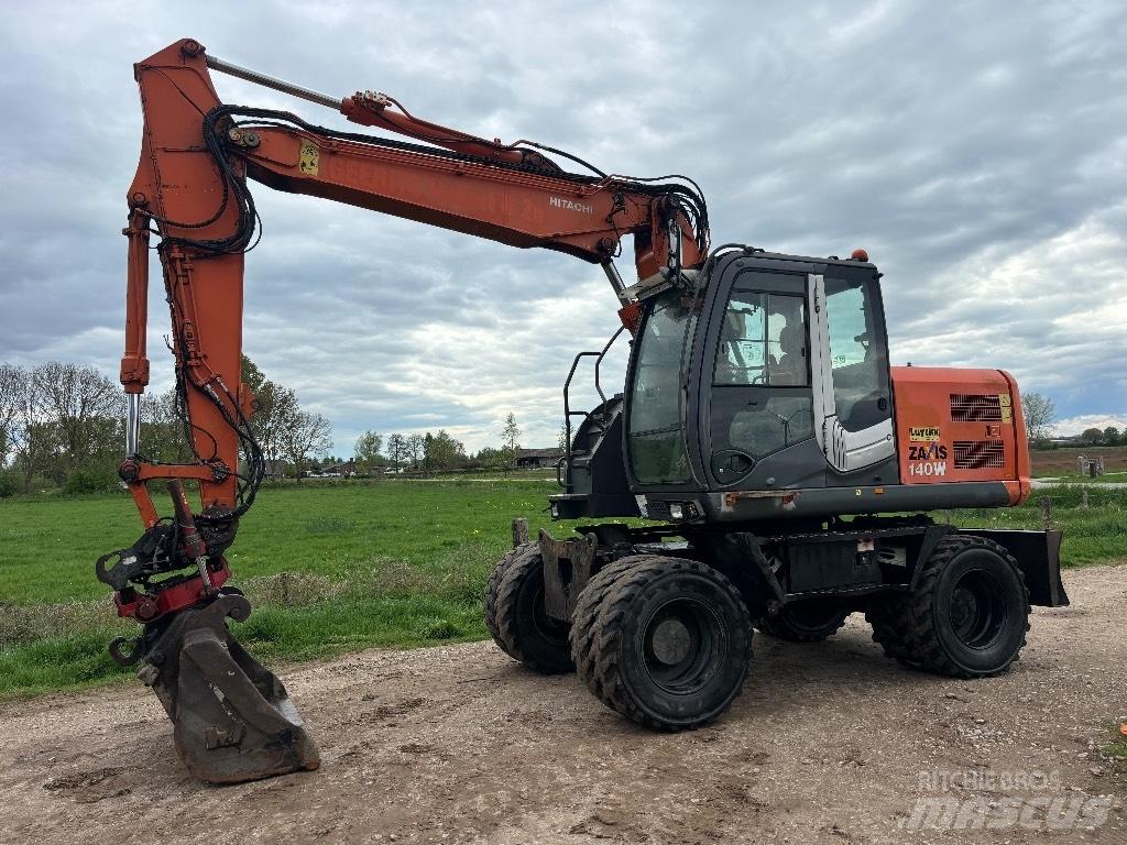 Hitachi ZX 140 W T-3 Bageri na kotačima