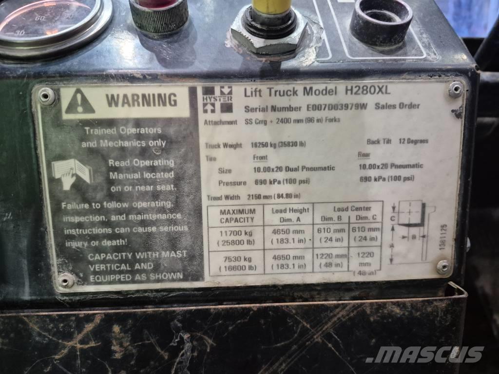 Hyster H 280 XL Viličari - ostalo