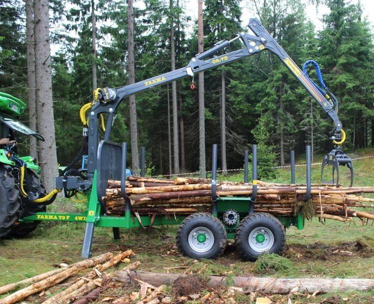 Farma 6,7-10 4WD Šumarske prikolice