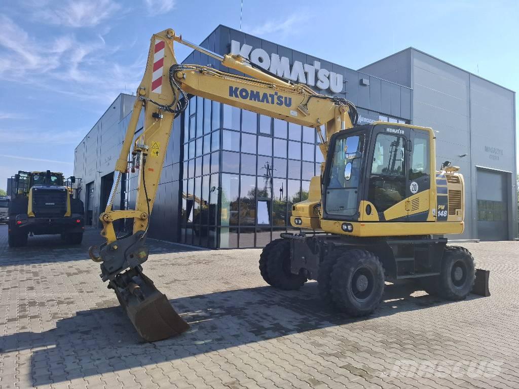 Komatsu PW 148-11 Bageri na kotačima