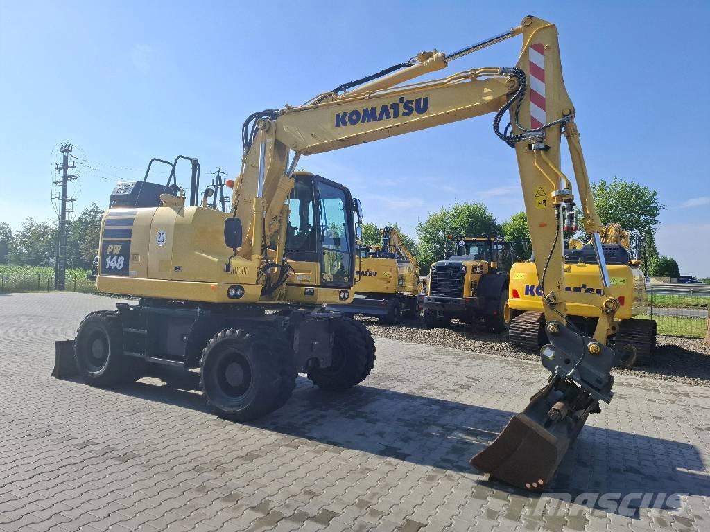 Komatsu PW 148-11 Bageri na kotačima