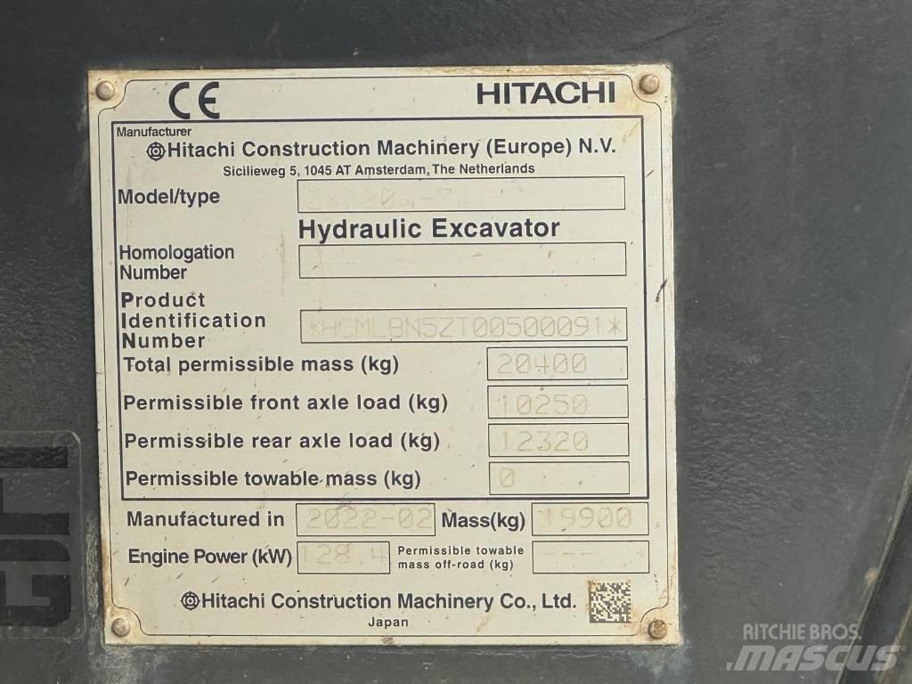 Hitachi ZW 180 Bageri na kotačima