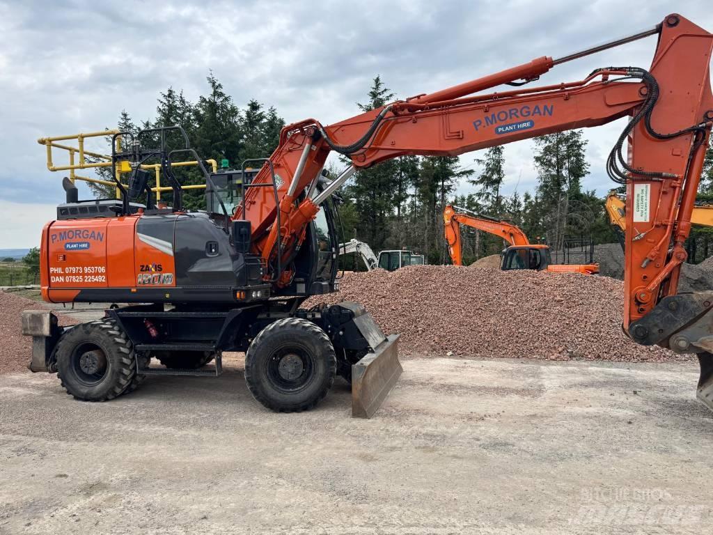 Hitachi ZW 180 Bageri na kotačima