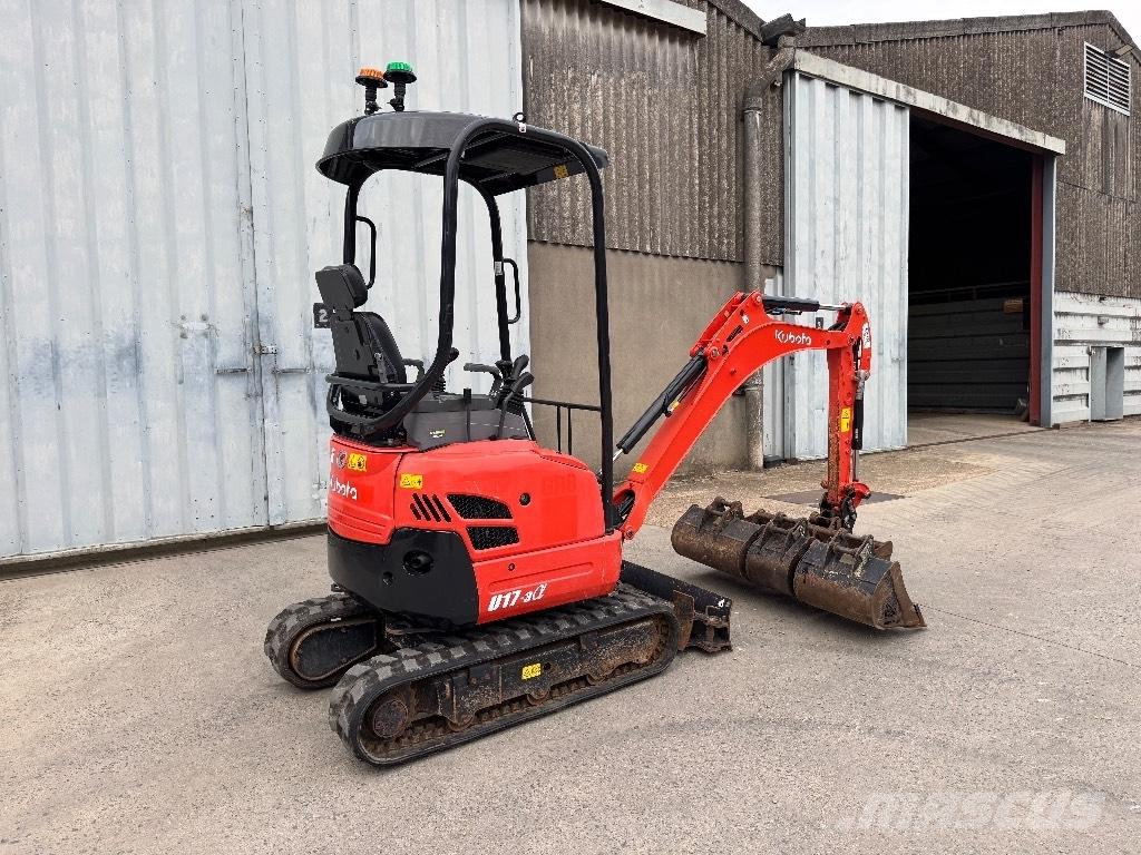 Kubota U 17 Mini bageri <7t