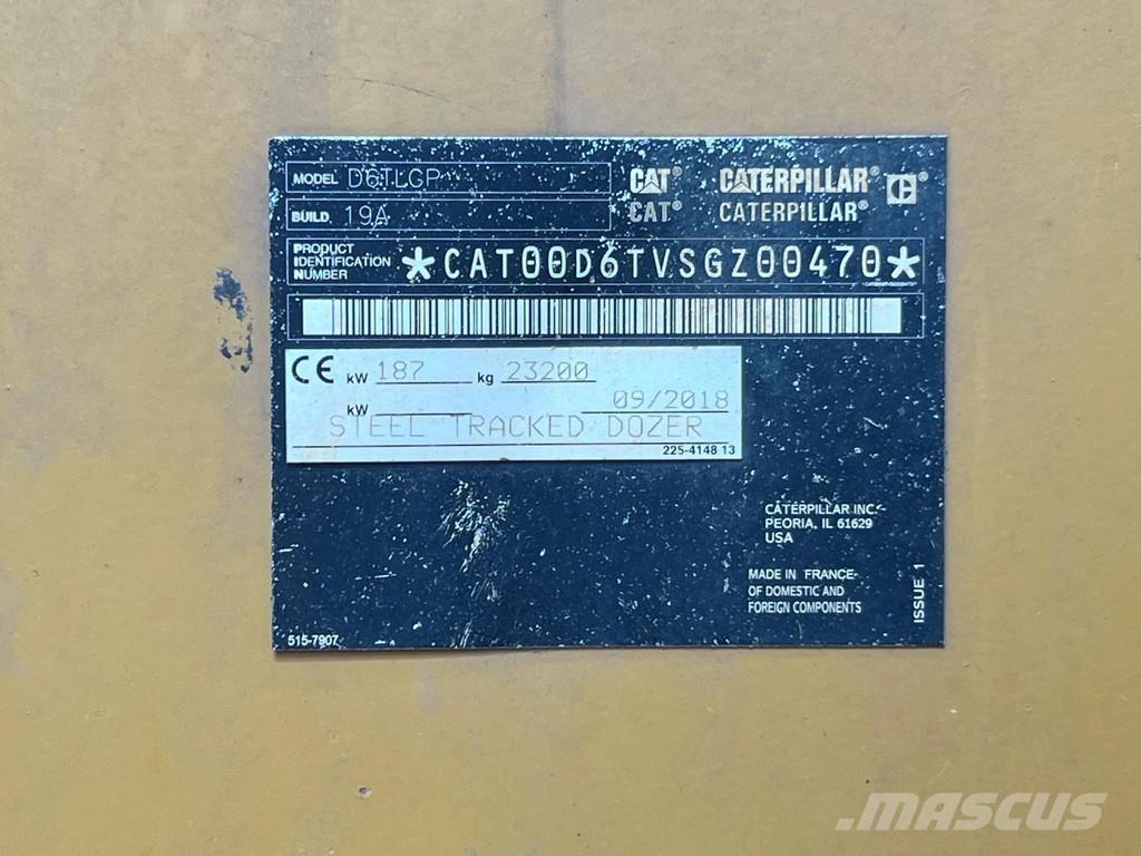 CAT D6T LGP Buldožeri gusjeničari