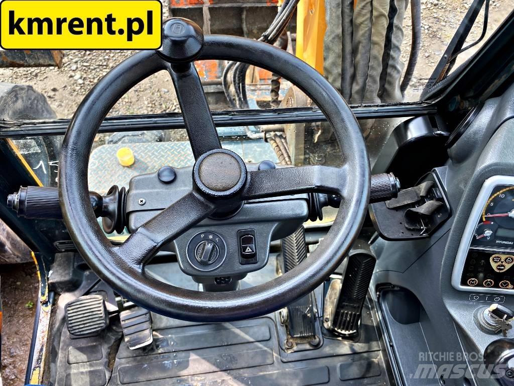 Hyundai Robex 55-9 A Bageri na kotačima
