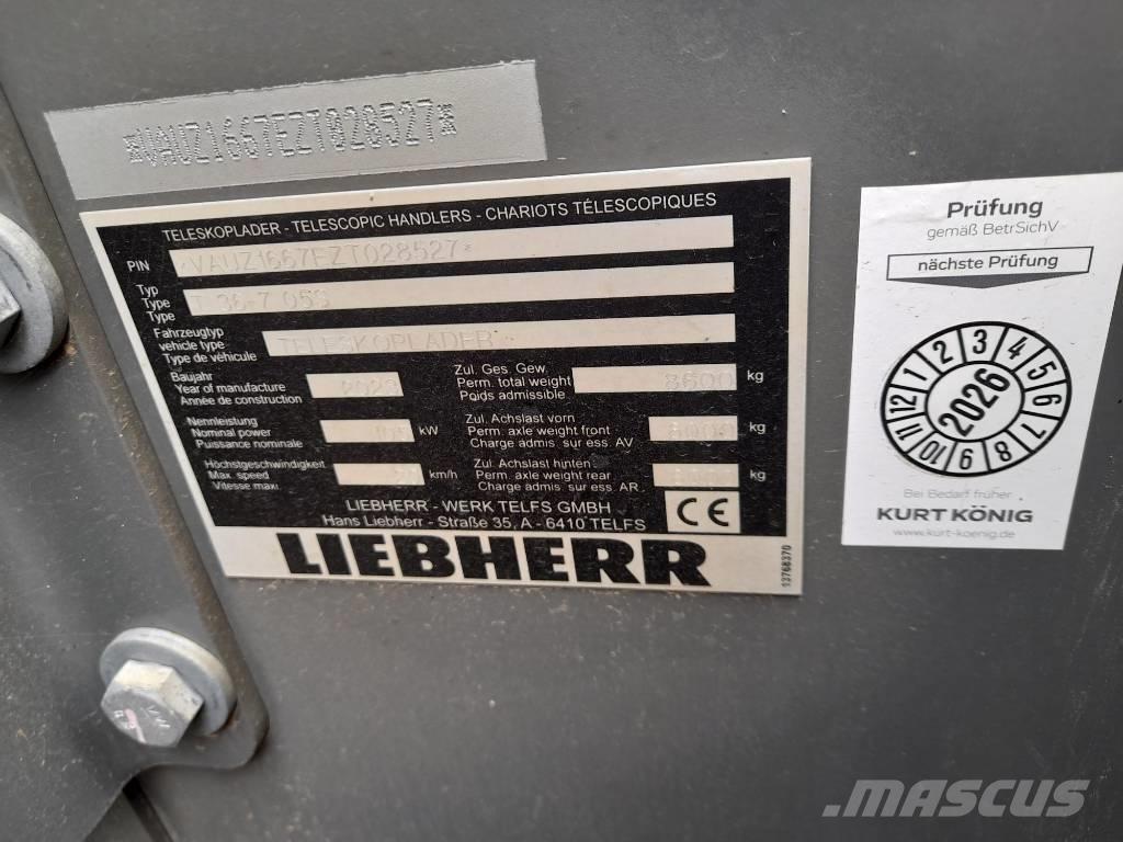 Liebherr T 36-7 S Teleskopski viličari