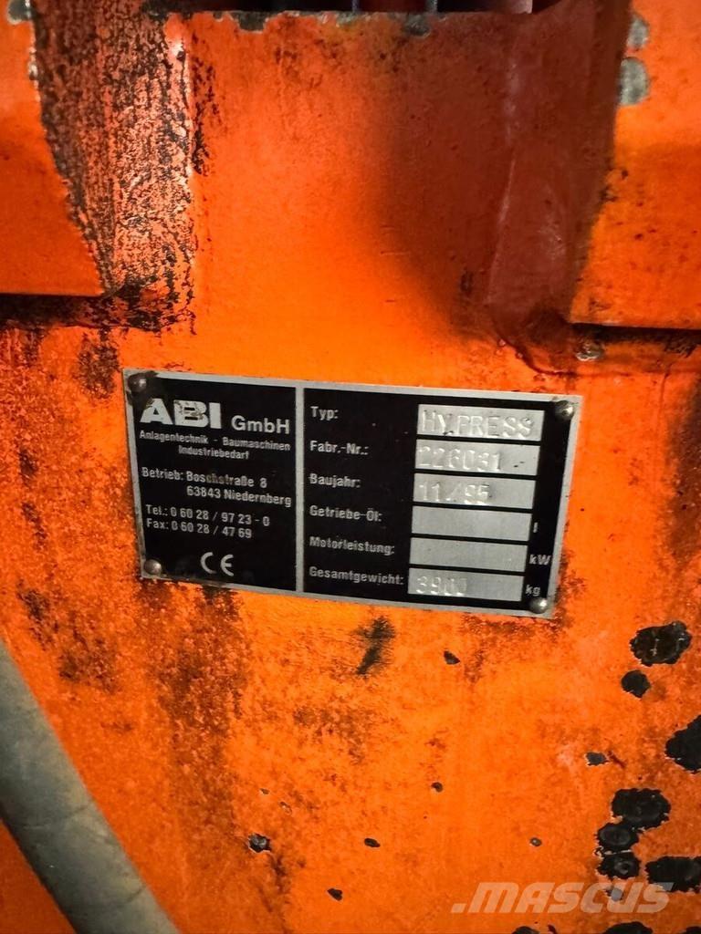 ABI Hydropress Čekići