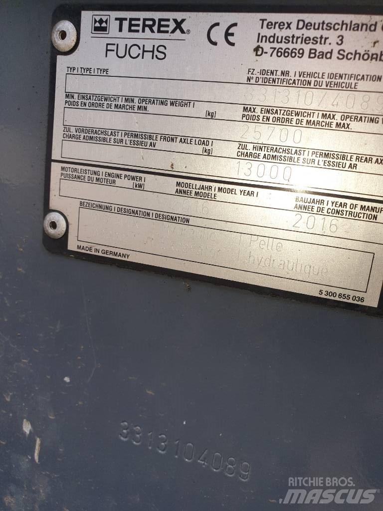 Fuchs MHL331E Bageri za manipuliranje materijalom / otpadom