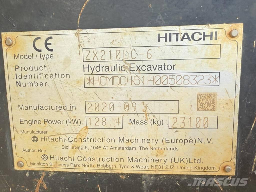 Hitachi ZX 210 LC-6 Bageri gusjeničari