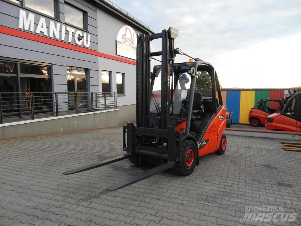 Linde H35T-02 Plinski viličari