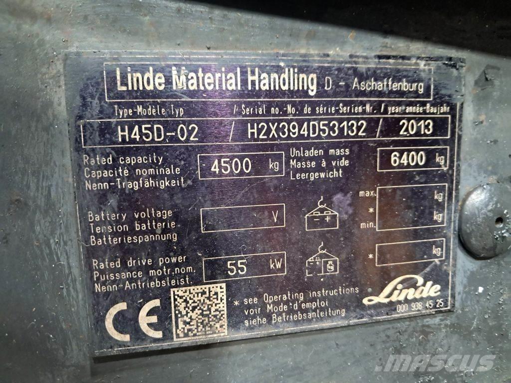 Linde H45D-02 Dizelski viličari