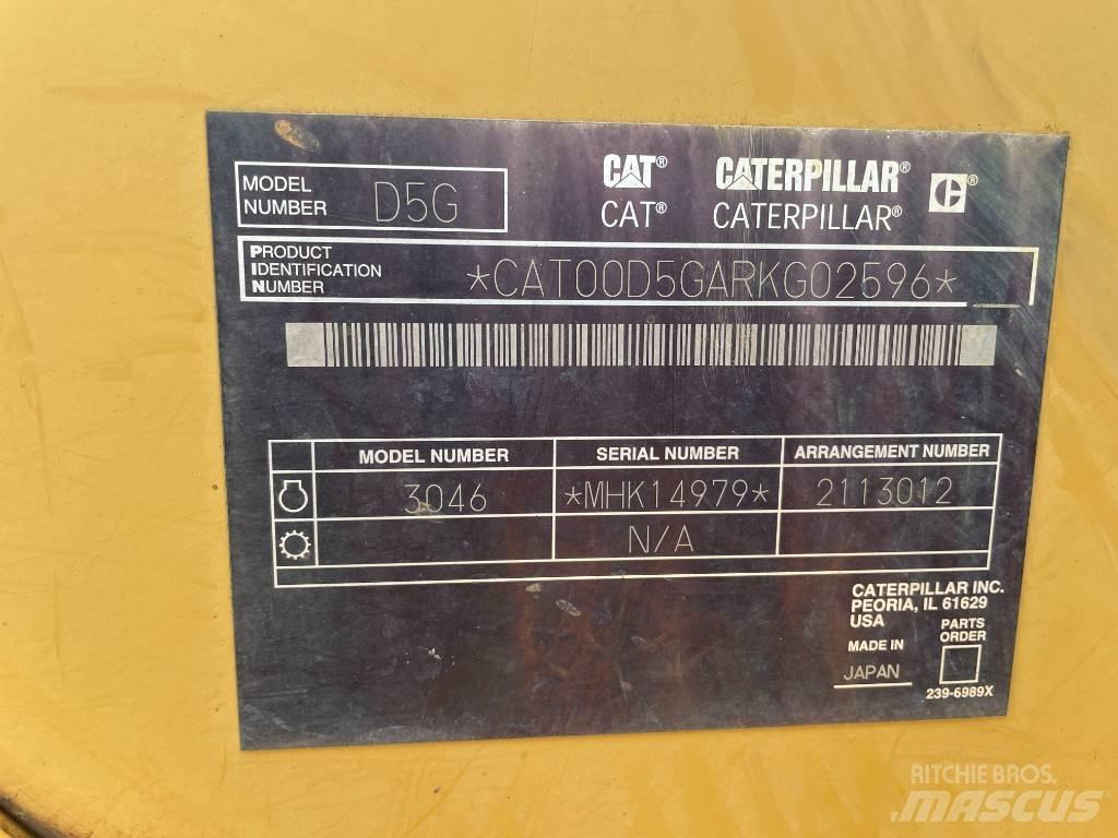 CAT D 5 LGP Buldožeri gusjeničari