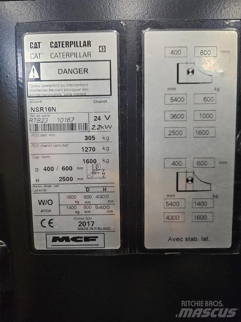CAT NSR16N Samopogonski ručni viličari