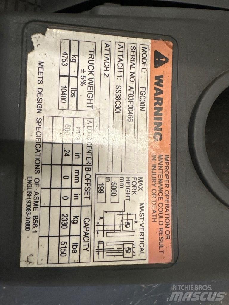 Mitsubishi FGC25N Viličari - ostalo