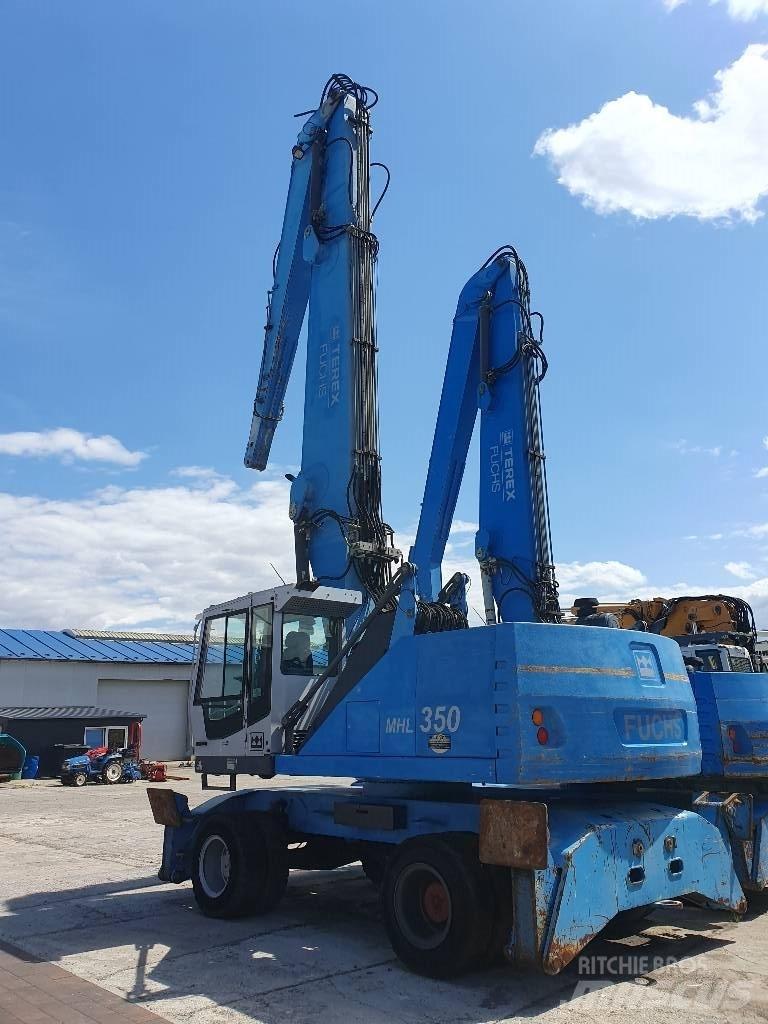 Terex Fuchs MHL350 Bageri za manipuliranje materijalom / otpadom