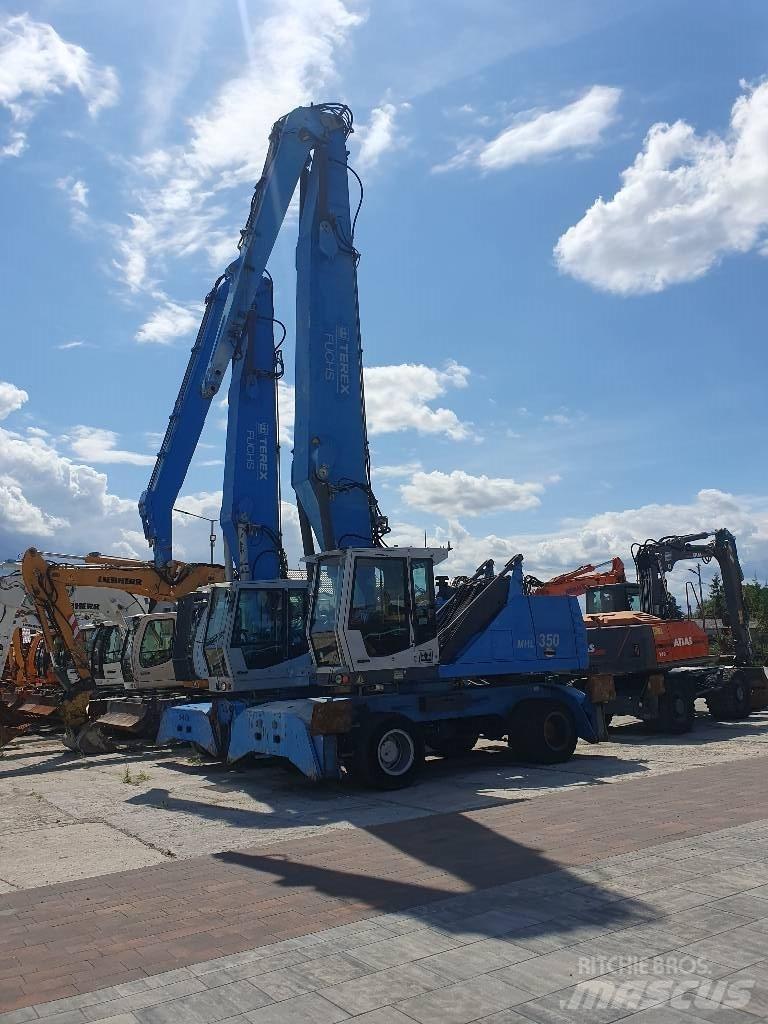 Terex Fuchs MHL350 Bageri za manipuliranje materijalom / otpadom
