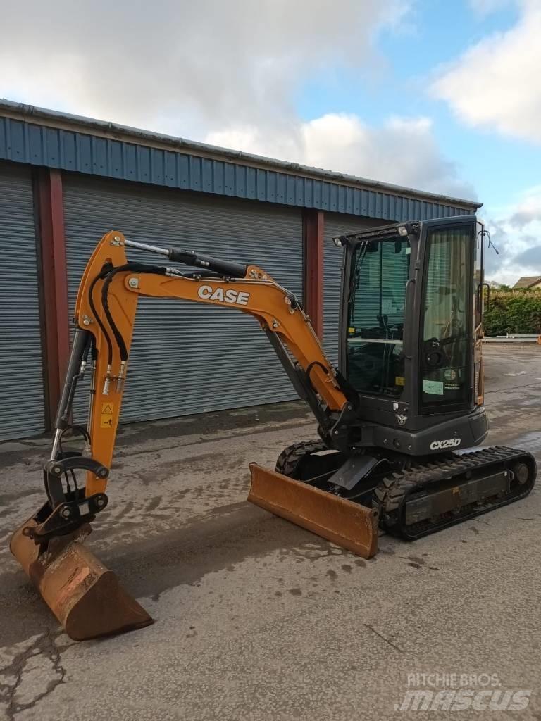 CASE CX 25 D Mini bageri <7t