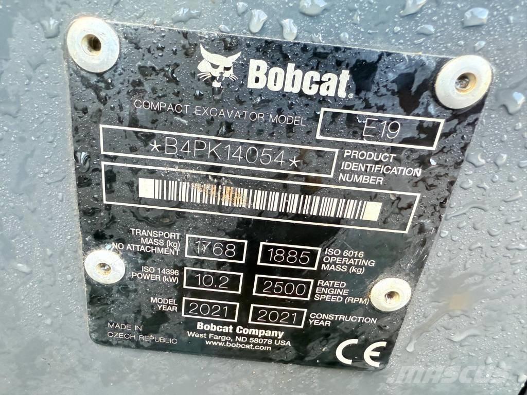 Bobcat E 19 Mini bageri <7t