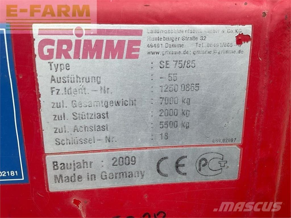 Grimme se 85-55 Skupljači i kopači krumpira