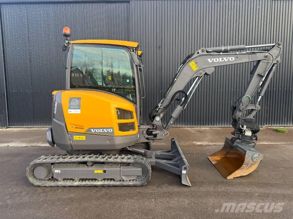 Volvo ECR 35 D Mini bageri <7t