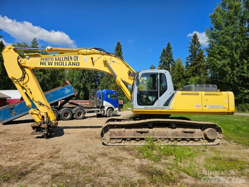 New Holland E 385 B Bageri gusjeničari