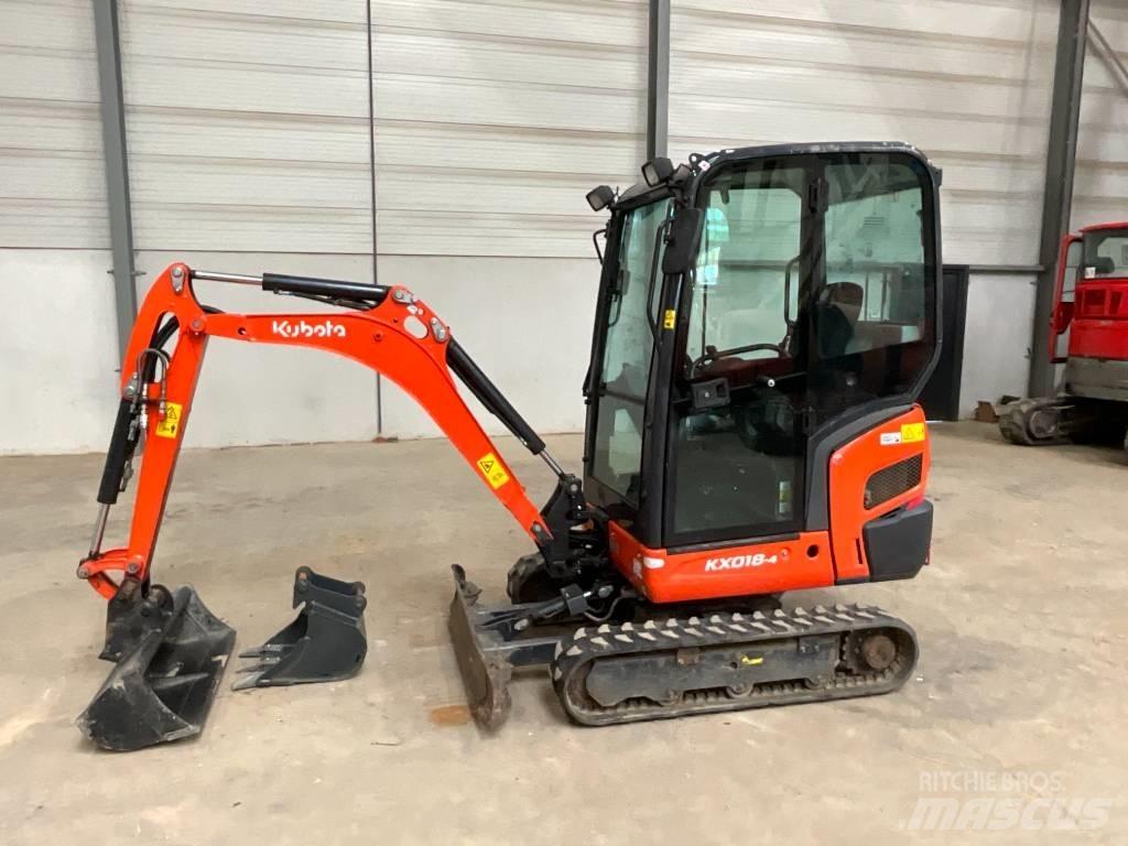 Kubota KX 018-4 Mini bageri <7t