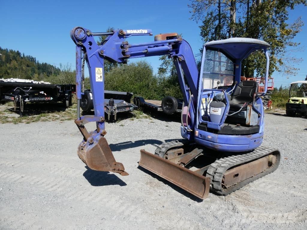 Komatsu PC20UU-3 Mini bageri <7t