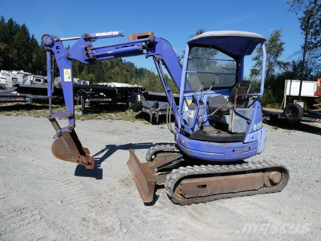 Komatsu PC20UU-3 Mini bageri <7t