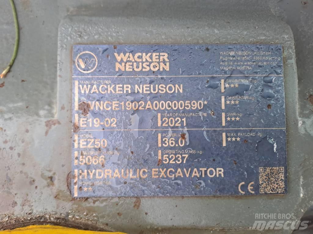 Wacker Neuson EZ50 Bageri gusjeničari