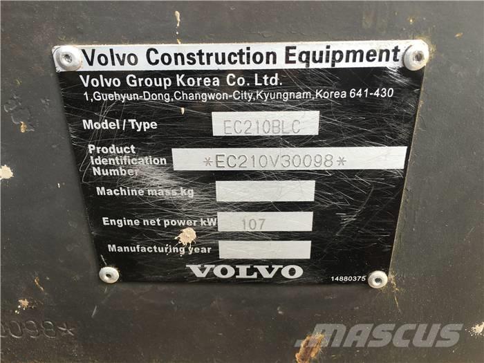 Volvo EC 210 B LC Bageri gusjeničari