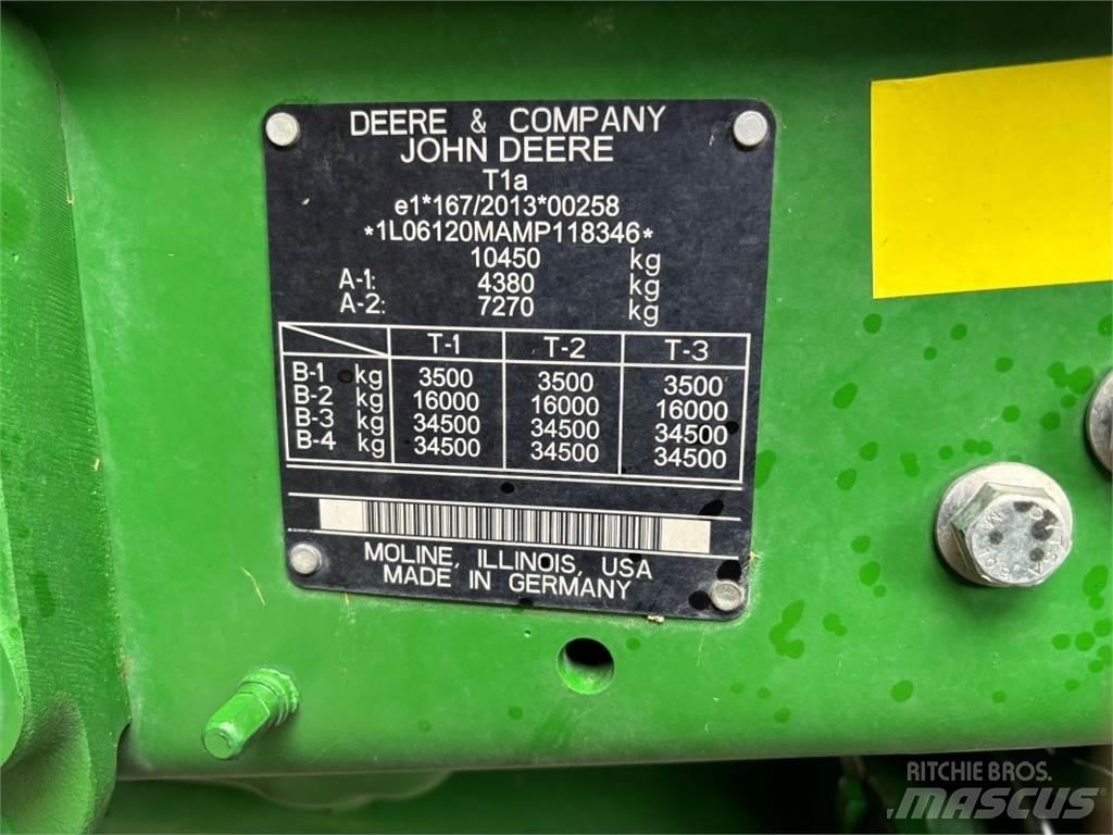 John Deere 6120M Traktori